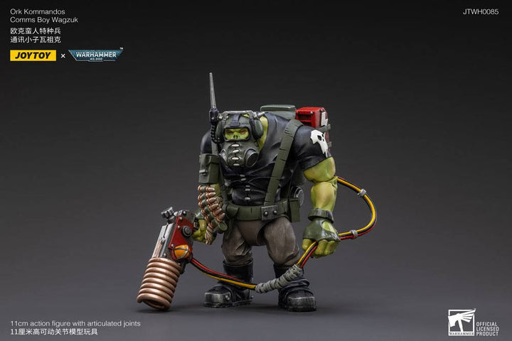 Warhammer 40K 1/18 Scale Ork Kommandos Comms Boy Wagzuk