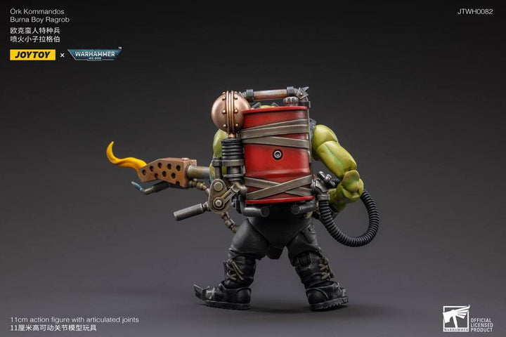 Warhammer 40K 1/18 Scale Ork Kommandos Burna Boy Ragrob