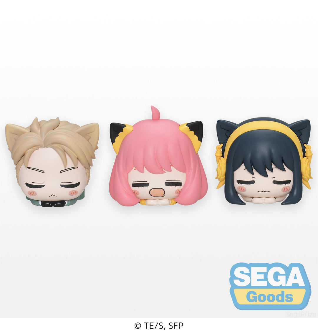 Ohiruneko SPY x FAMILY Loid Anya and Yor Forger 2.1" Scale MP Mini Figure Set (3-Pack)
