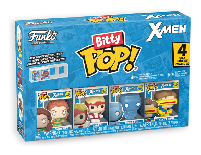 Bitty Pop! - X-Men - Jean Grey 4-Pack (with chance of chase) - Image