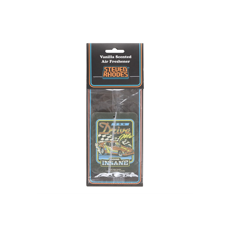 You Drive Me Insane Vanilla Air Freshener by Steven Rhodes