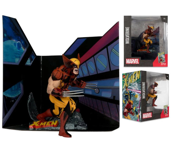 McFarlane Marvel Comics Wolverine (X-Men #1) 1/10 Scale Figure