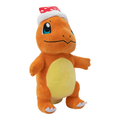 Pokemon - 8in Plush Charmander W/Santa Hat