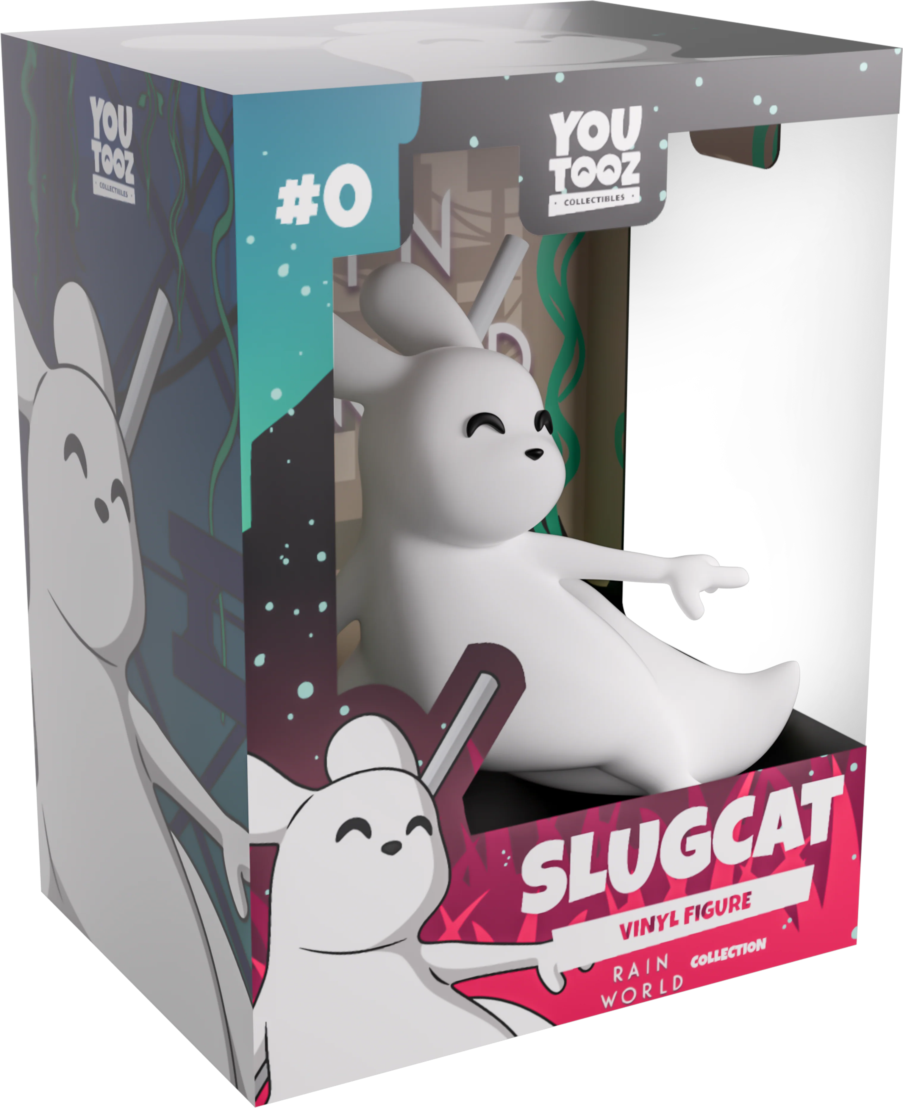 YouTooz Rain World Pink Slugcat Vinyl Figure