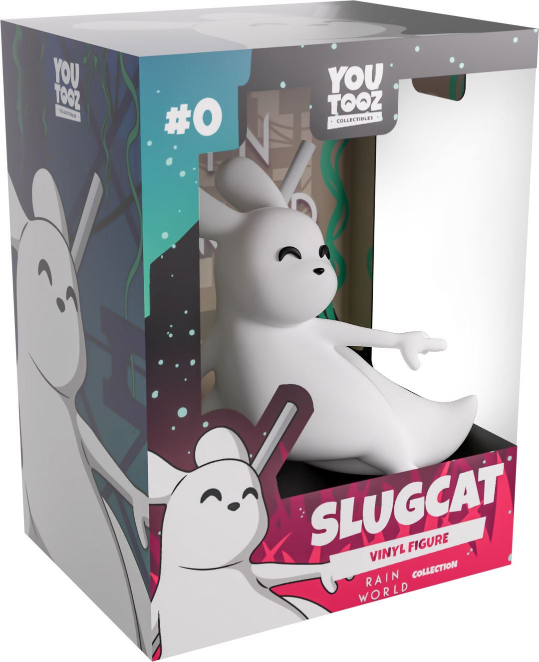 YouTooz Rain World Pink Slugcat Vinyl Figure