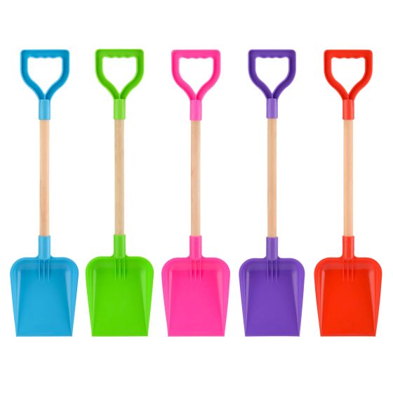 22" Wood Shaft Spade Assorted