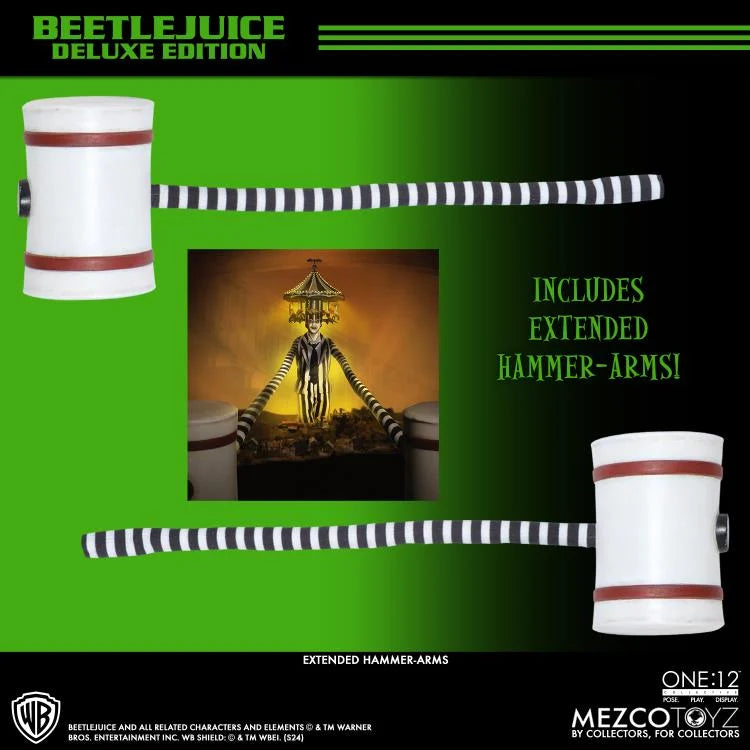 Mezco Beetlejuice (1988) One:12 Collective Beetlejuice Deluxe Edition