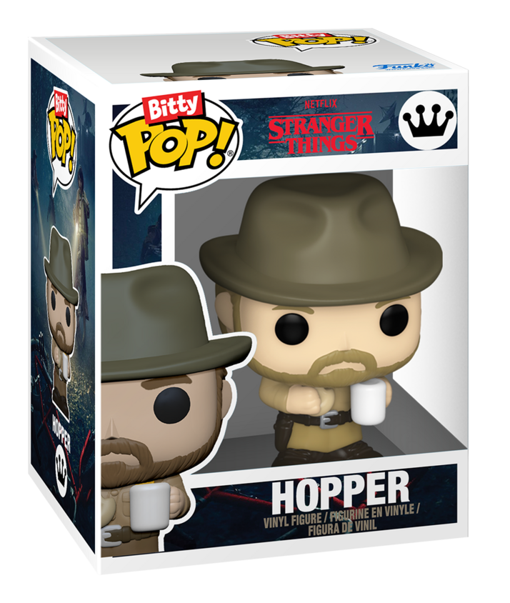 Bitty Pop! Stranger Things - Hopper 4 Pack - Image