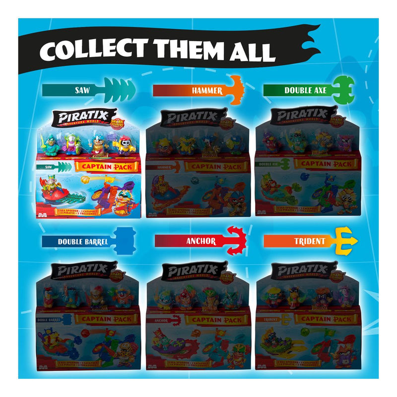 Piratix - Shark Treasure Captain Pack - Image