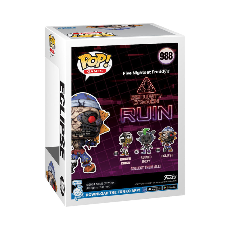 Pop! Vinyl - Five Nights At Freddy's - Ruined Eclipse, side angle