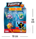 Piratix - Shark Treasure 4 Pack (Case of 6)