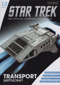 Transport Shuttlecraft Model Diecast Shuttlecraft Ship (Eaglemoss / Star Trek), rear view