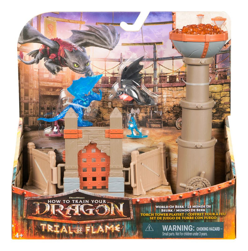 Dreamworks Dragons Torch Tower Playset - Image