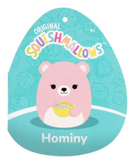 Squishmallows - 12in Hominy the Peach Bear