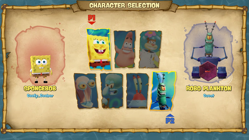 SpongeBob SquarePants: Battle for Bikini Bottom Rehydrated - Nintendo Switch in-game view