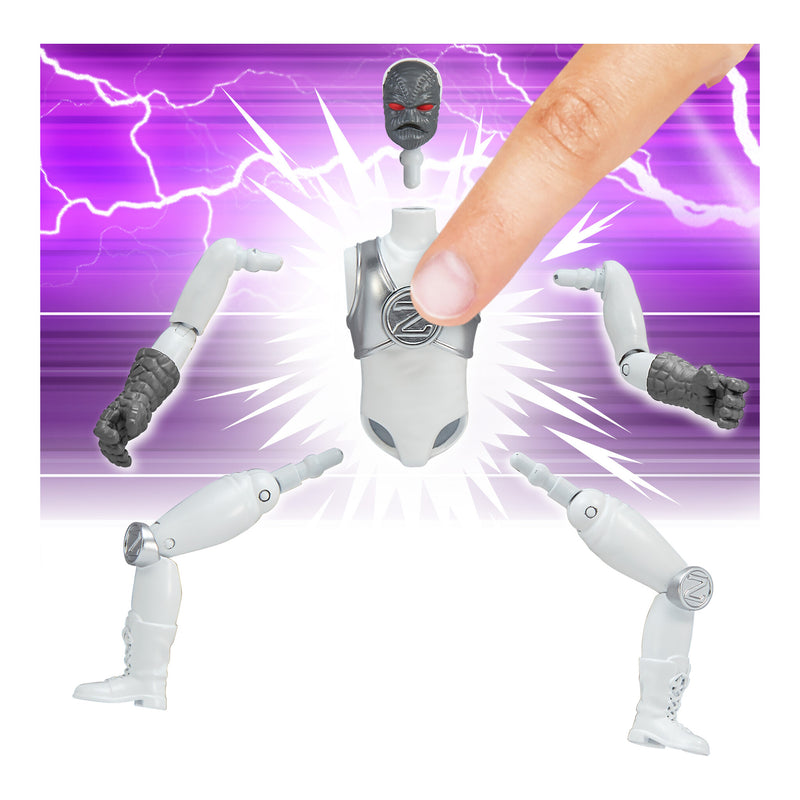 MMPR Evil Space Alien Figure - Z Putty