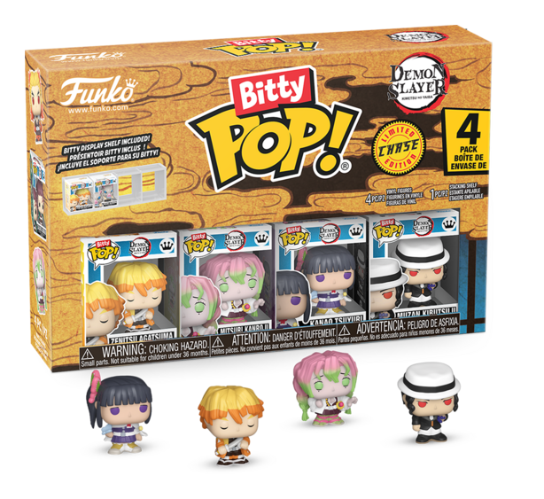 bitty-pop-demon-slayer-zenitsu-4-pack
