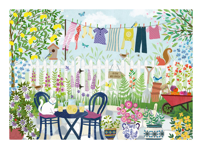 Summer Garden 1000 Piece Jigsaw Puzzle