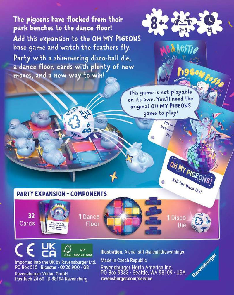 Oh My Pigeons! Party Game Expansion Pack