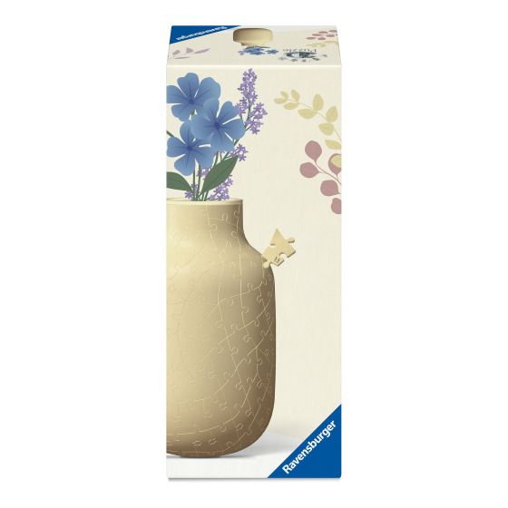 3D Puzzle Vase Butter - Yellow