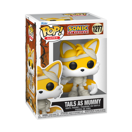 Pop! Vinyl - Sonic The Hedgehog - Tails as Mummy