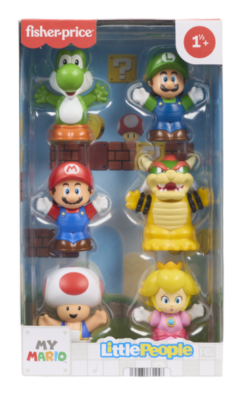 Little People Super Mario Figure Pack