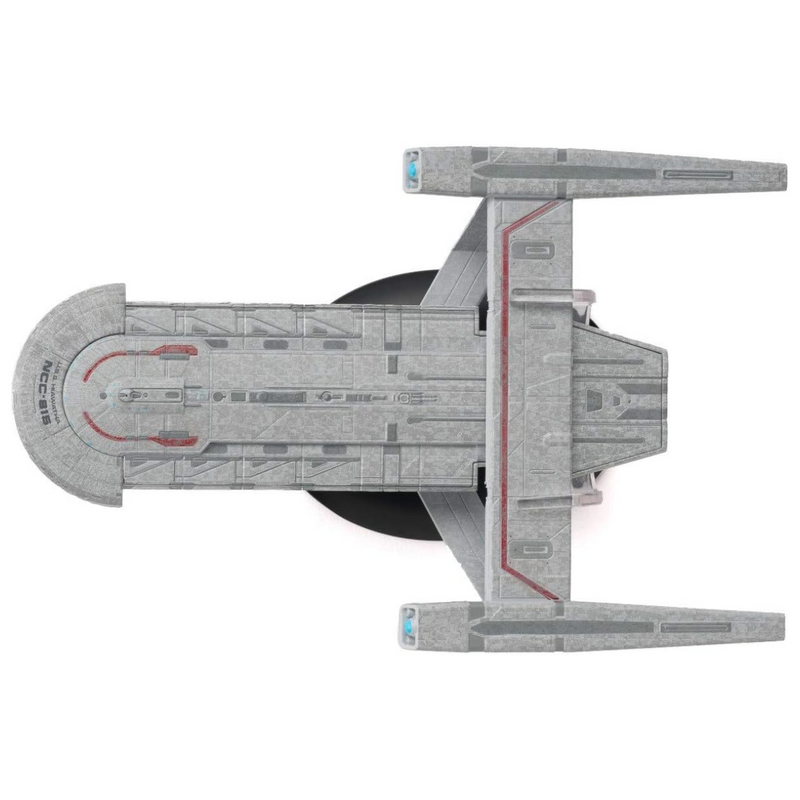 U.S.S. Hiawatha NCC-815 Discovery Ships Model Diecast Ship (Eaglemoss / Star Trek), rear view