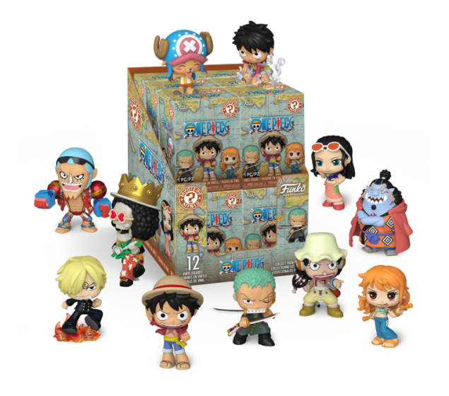 Mystery Minis - One Piece 12pc PDQ Funko Pop! Vinyl Figures