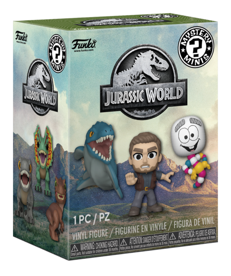 Pop! Mystery Minis - Jurassic Park&World 12pc PDQ - Image