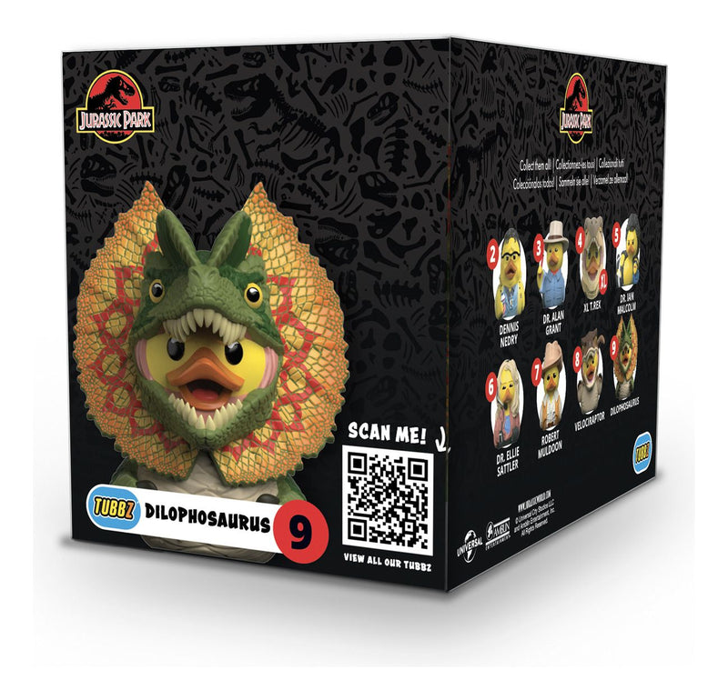 Jurassic Park - Dilophosaurus - Boxed Tubbz - Image