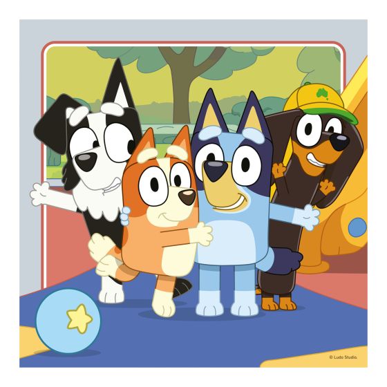 Bluey 3x49 Piece Jigsaw Puzzle