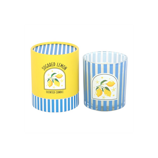 Sugared Lemon Scented Candle, alternate view