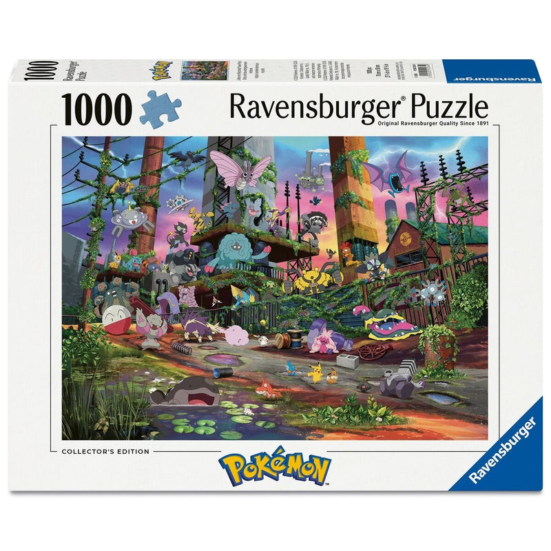 Collectors Jolteon & Power Plant 1000 Piece Jigsaw Puzzle
