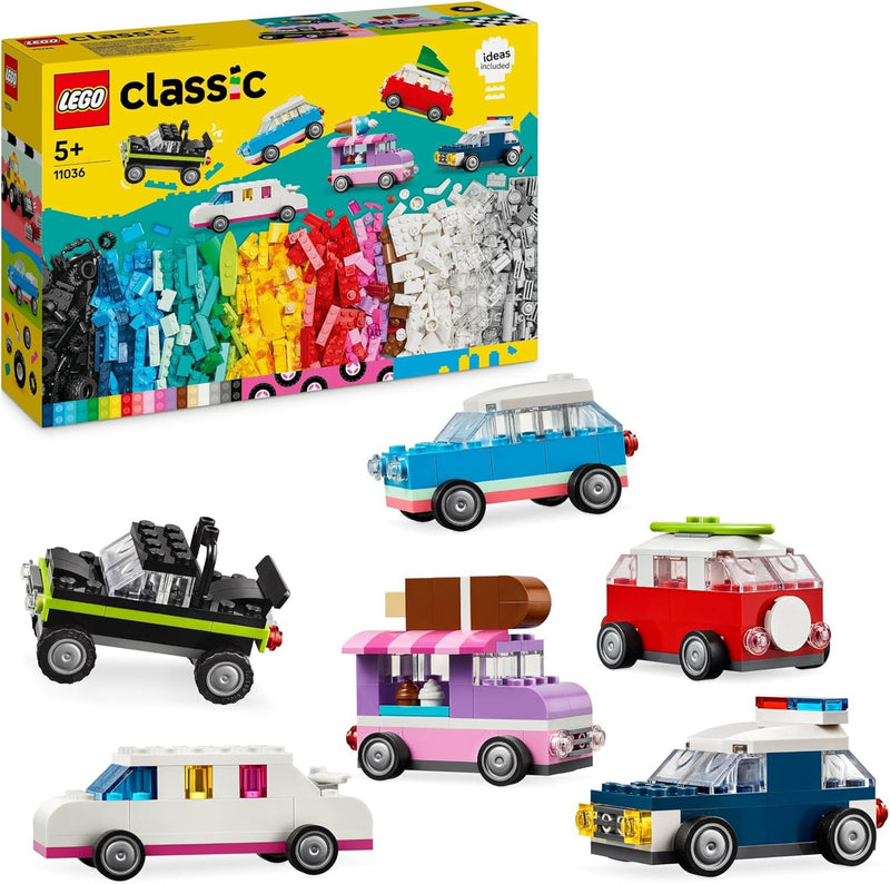 Lego Classic 11036 Creative Vehicles Building Toy for Ages 4 and Up, rear view