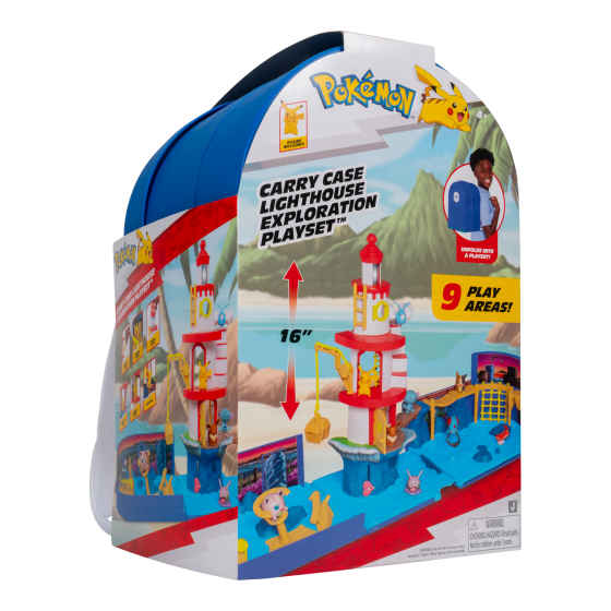 Pokemon - Carry Case Lighthouse Playset