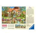 Rose Cottage 1000 Piece Jigsaw Puzzle