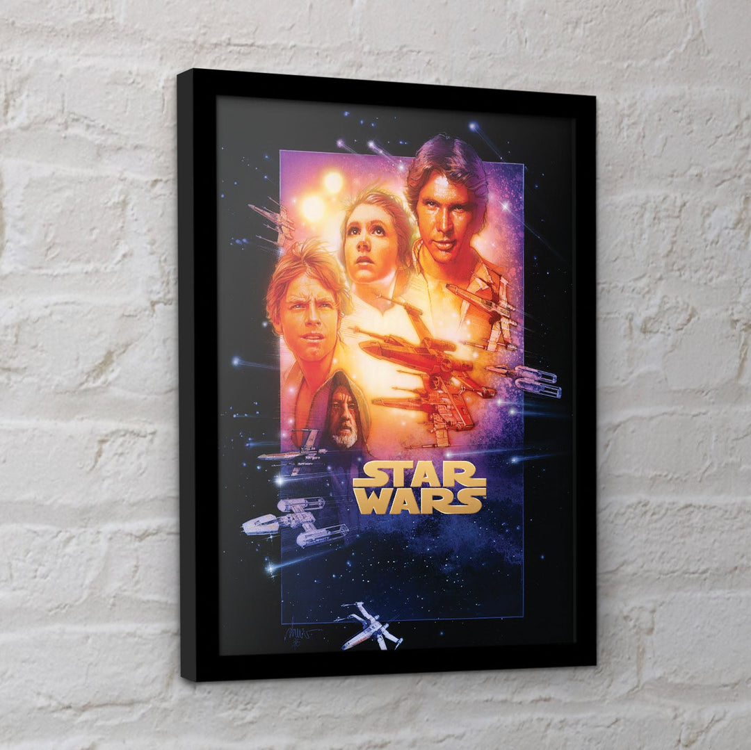 Star Wars (Episode IV) 30 x 40 cm Framed Collector Print