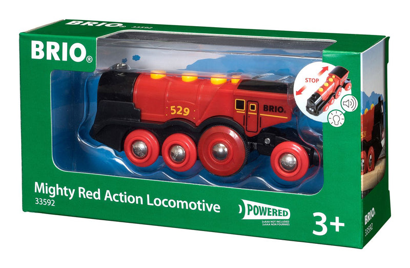 Brio Mighty Red Action Locomotive - Image