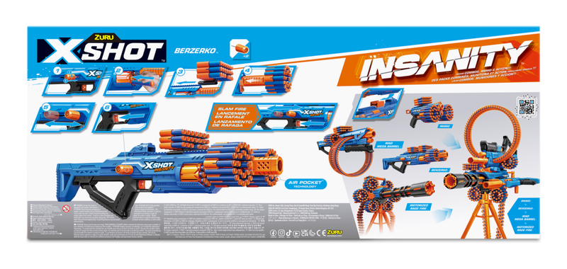 XSHOT Insanity S1 Bezerko 8 Shot - Image