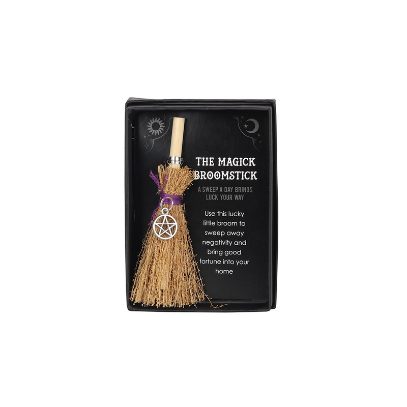 Pentagram Mini Magick Broomstick