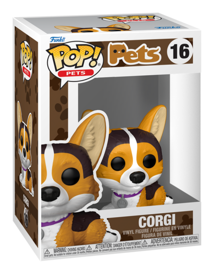 Pop! Vinyl - Pets - Corgi collectible from Abgee