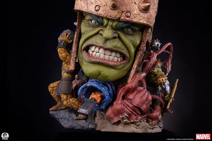 Marvel Planet Hulk Fine Art Bust