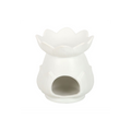 White Lotus Flower Oil Burner