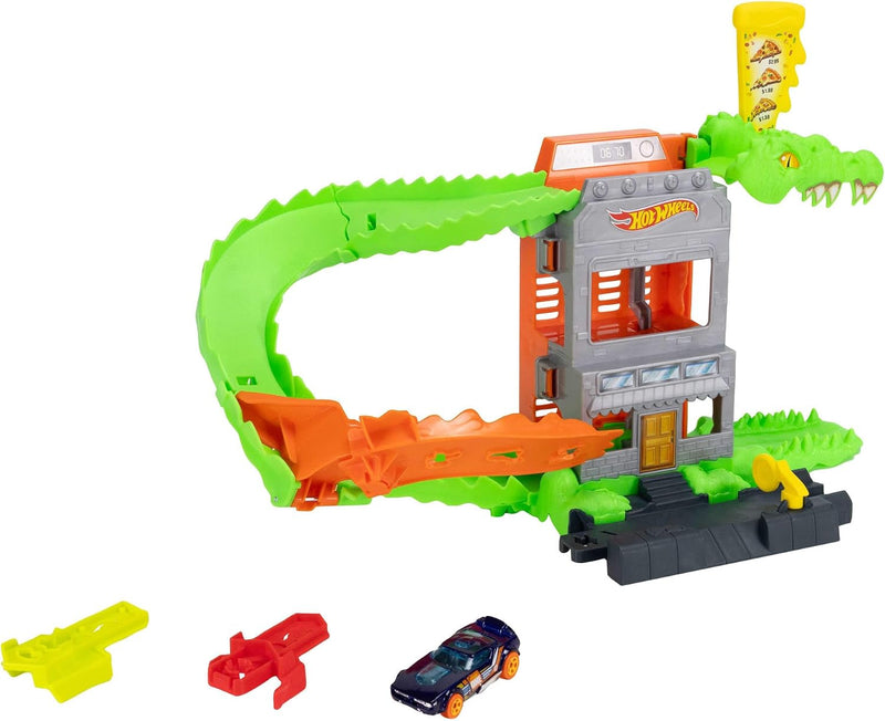 Hot Wheels City Croc Pizza Attack