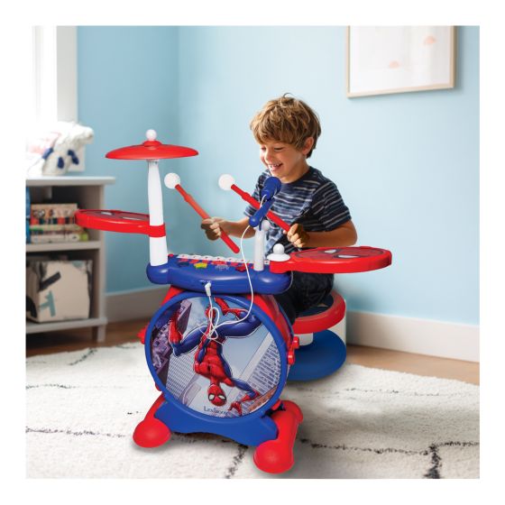 My Rock Band Spider-Man Electronic Drums With Seat