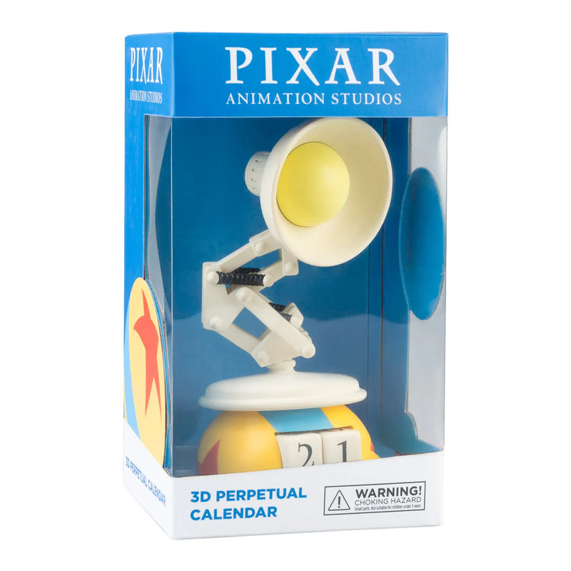 Disney Pixar Luxo Jr and Ball 3D Perpetual Desk Calendar side angle