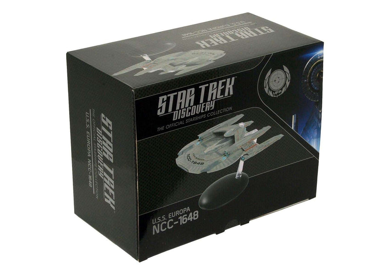 U.S.S. Europa NCC-1648 Discovery Ships Model Diecast Ship (Eaglemoss / Star Trek), rear view