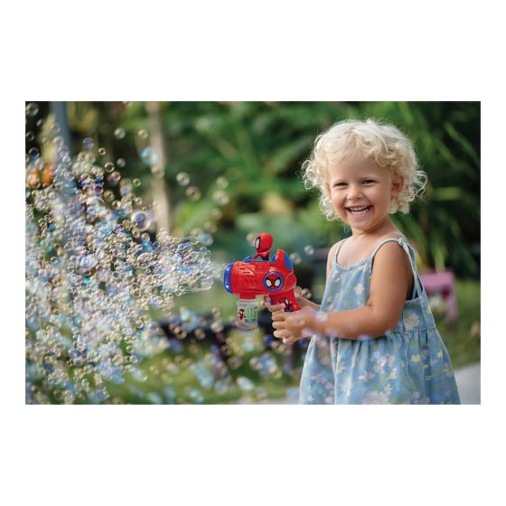 Spidey & His Amazing Friends Bubble Gun With Light & Sound Effects