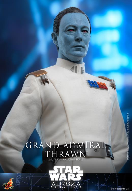 Hot Toys Star Wars Ahsoka Series Grand Admiral Thrawn 1/6th Scale Figure