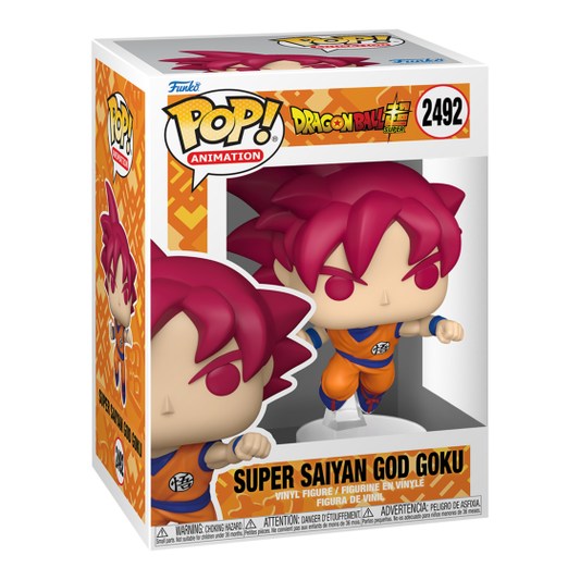 DragonBall Z - Super Saiyan God Goku Funko Pop! Vinyl Figure